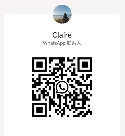Claire WhatsApp QR code